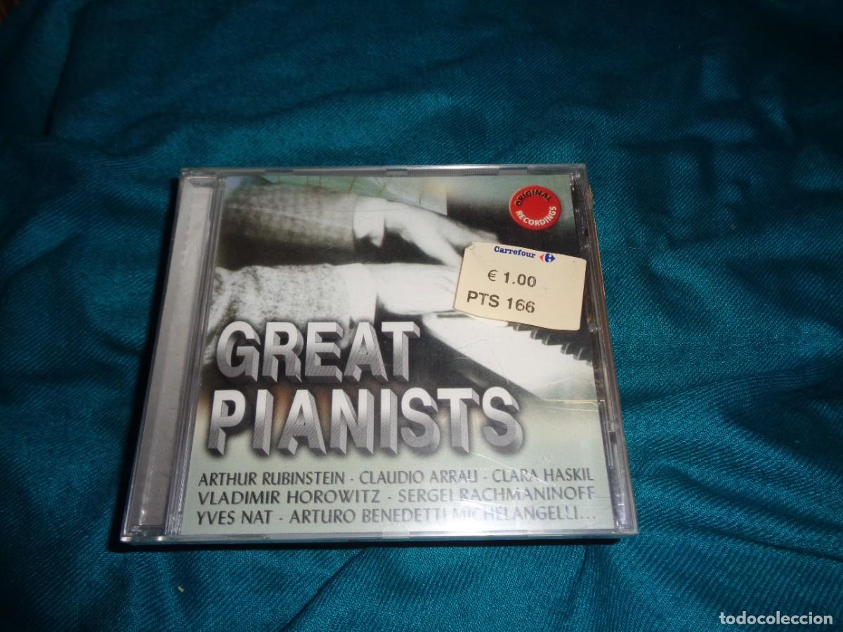 CDs de m&uacute;sica: GREAT PIANISTS : ARRAU, RUBENSTEIN....CD PRECINTADO - Foto 1