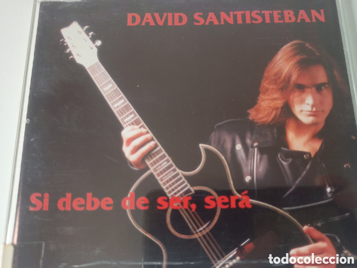 CDs de m&uacute;sica: David Santisteban - Si debe ser, ser&aacute; - Foto 1