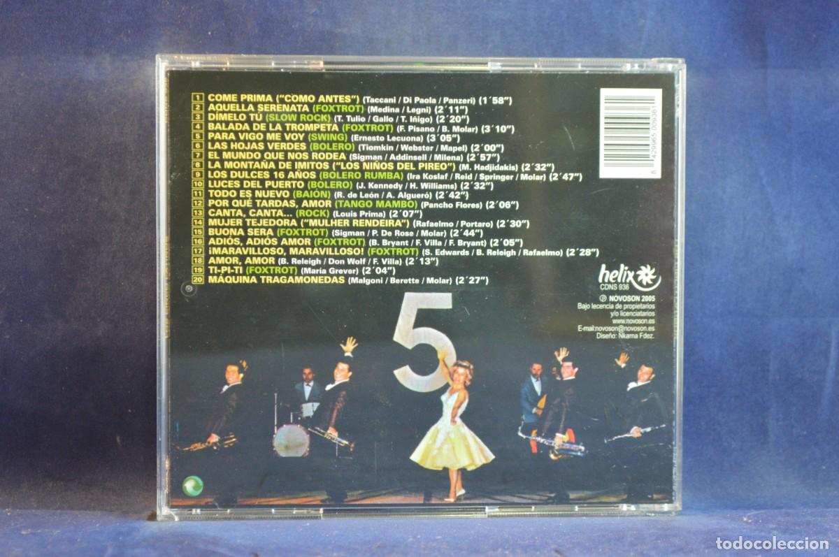 CDs de m&uacute;sica: LOS CINCO LATINOS - 20 GRANDES &Ecirc;XITOS - CD - Foto 2