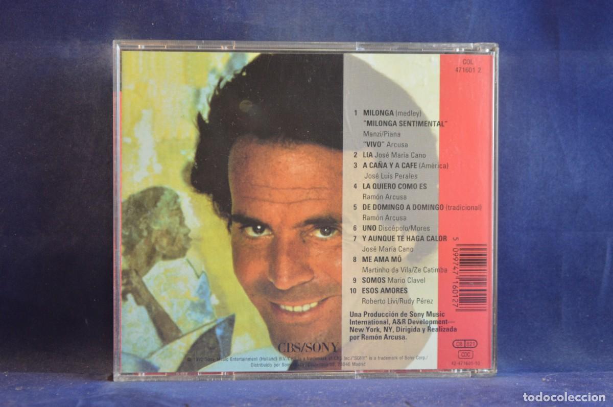 CDs de m&uacute;sica: JULIO IGLESIAS - CALOR - CD - Foto 2