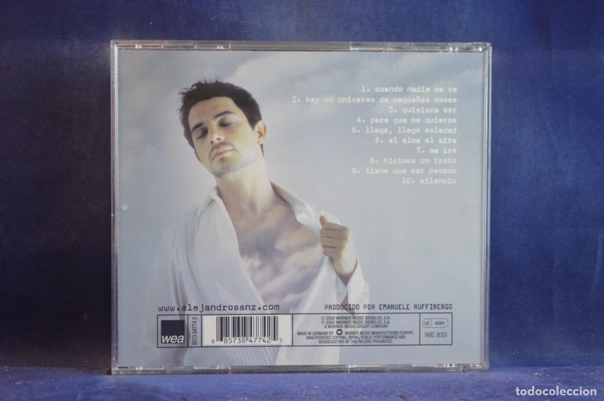 CDs de m&uacute;sica: ALEJANDRO SANZ - EL ALMA AL AIRE - CD - Foto 2