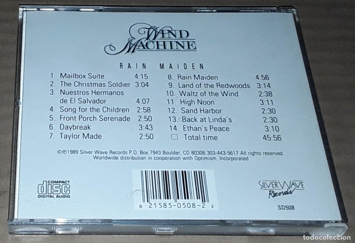 CDs de m&uacute;sica: CD - WIND MACHINE - RAIN MAIDEN - MADE IN USA - Foto 2