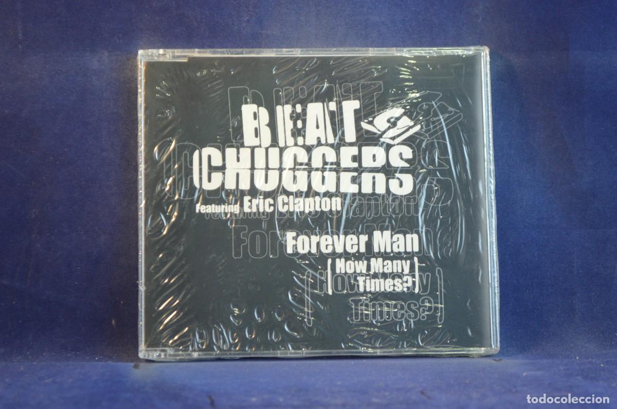 CDs de m&uacute;sica: BEAT CHUGGERS FEATURING ERIC CLAPTON &ndash; FOREVER MAN (HOW MANY TIMES?) - CD SINGLE - Foto 1