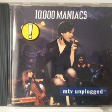 CDs de Música: CD. 10000 MANIACS. MTV UNPLUGGED. ED. WARNER MUSIC