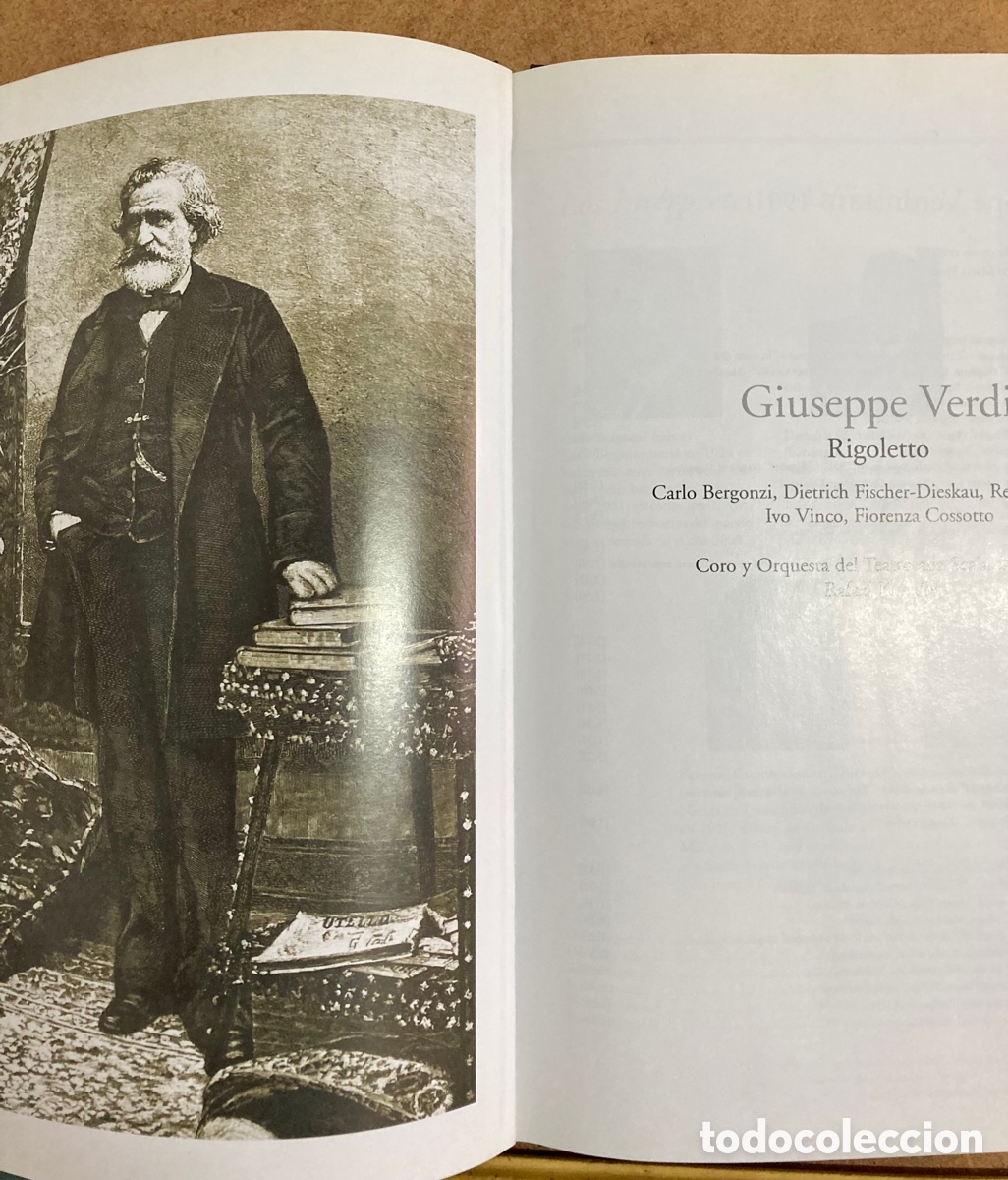 CDs de m&uacute;sica: Grandes &oacute;peras , Rigoletto de VERDI , libro y 2 Cds - Foto 3