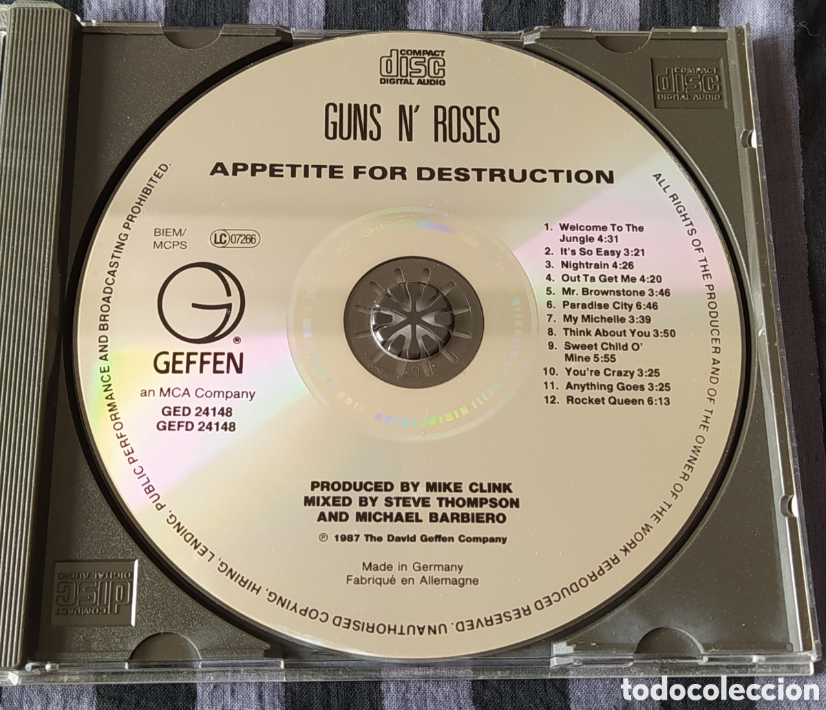 CDs de m&uacute;sica: CD GUNS N ROSES 1987 - Foto 2