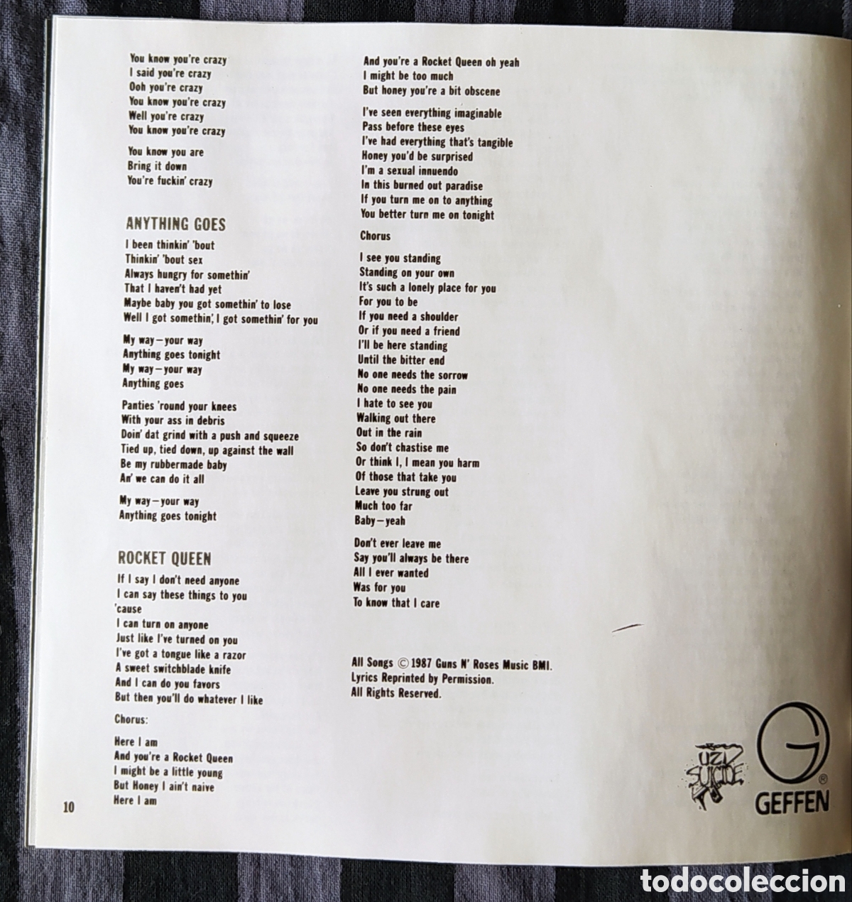 CDs de m&uacute;sica: CD GUNS N ROSES 1987 - Foto 10