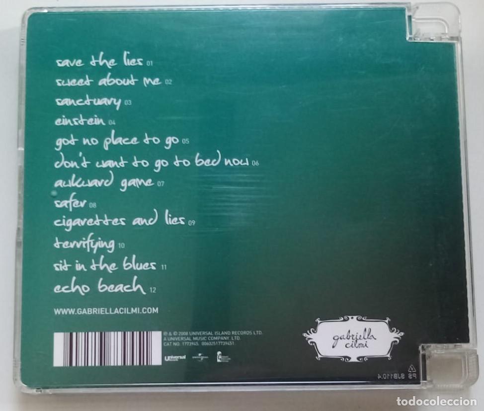CDs de m&uacute;sica: GABRIELLA CILMI - LESSONS TO BE LEARNED - Foto 2