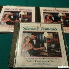 CDs de Música: SILENCE & ROMANCE - VOL 1 , 2 Y 3 - CD. Lote 370191226