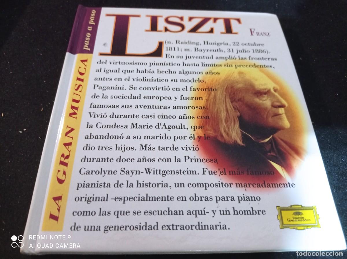 CDs de m&uacute;sica: CD DE FRANZ LISZT - Foto 2