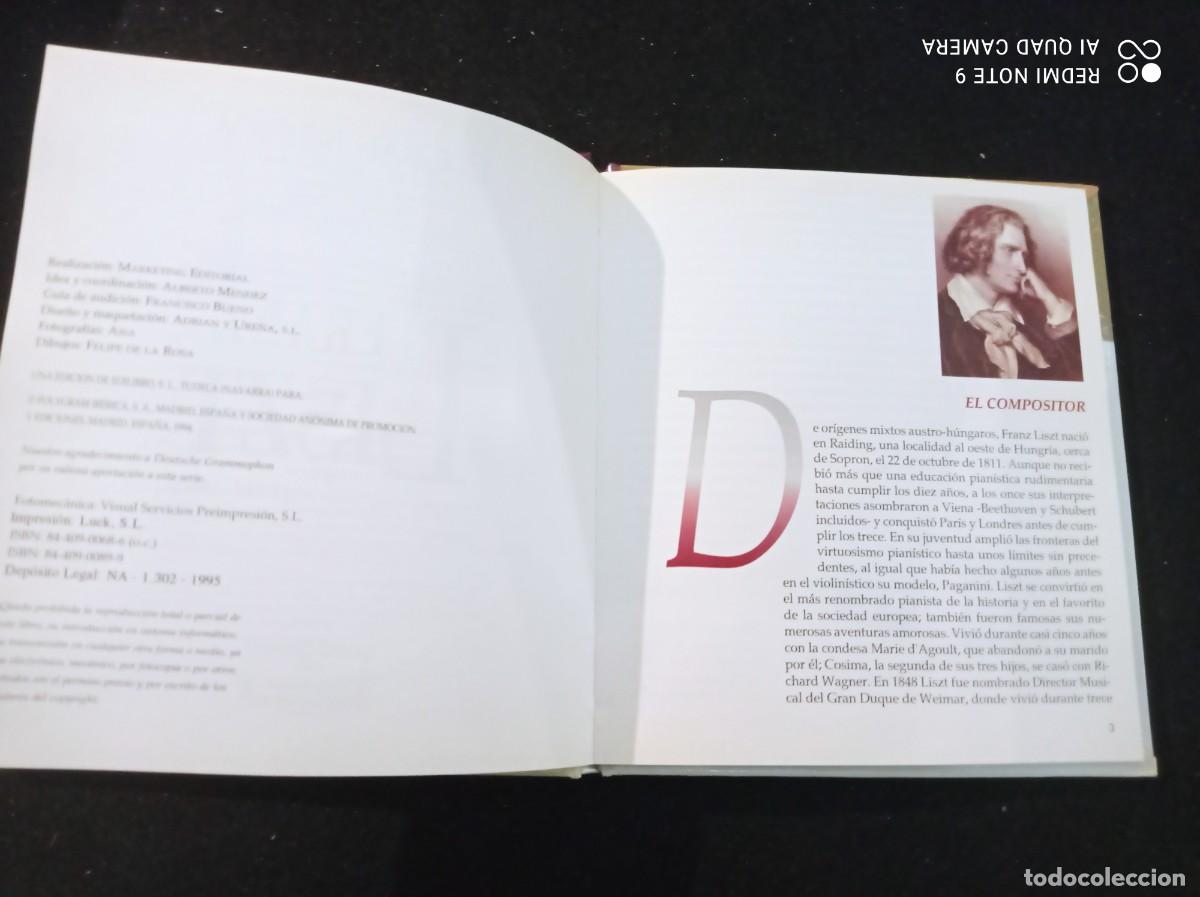 CDs de m&uacute;sica: CD DE FRANZ LISZT - Foto 4