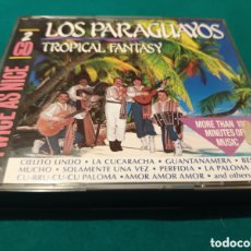 CDs de Música: LOS PARAGUAYOS TROPICAL FANTASY - DOBLE CD. Lote 370196771