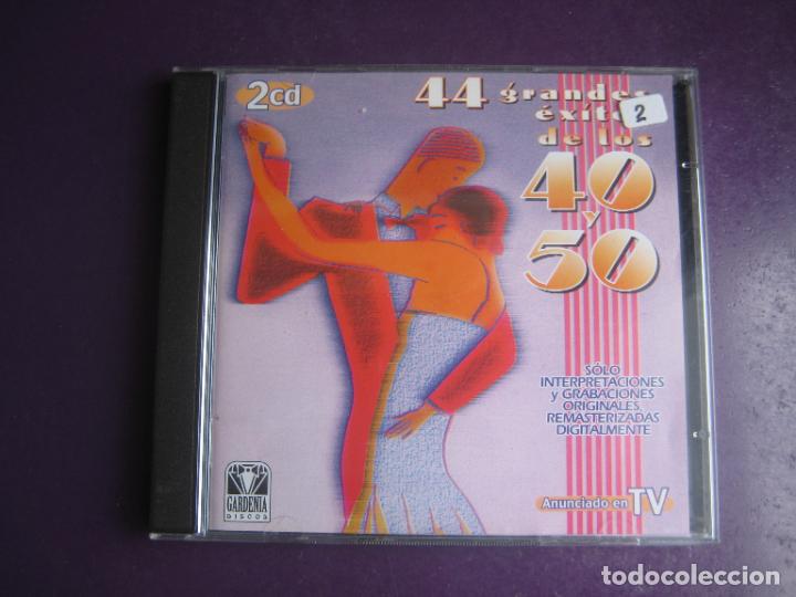 44 grandes exitos de los 40 y 50 - doble cd gar - Acheter CDs de Musique  Mélodique sur todocoleccion