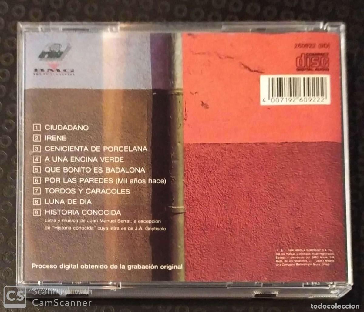 CDs de m&uacute;sica: JOAN MANUEL SERRAT (1978) CD 1990 - 1&ordf; Edici&oacute;n - Foto 2