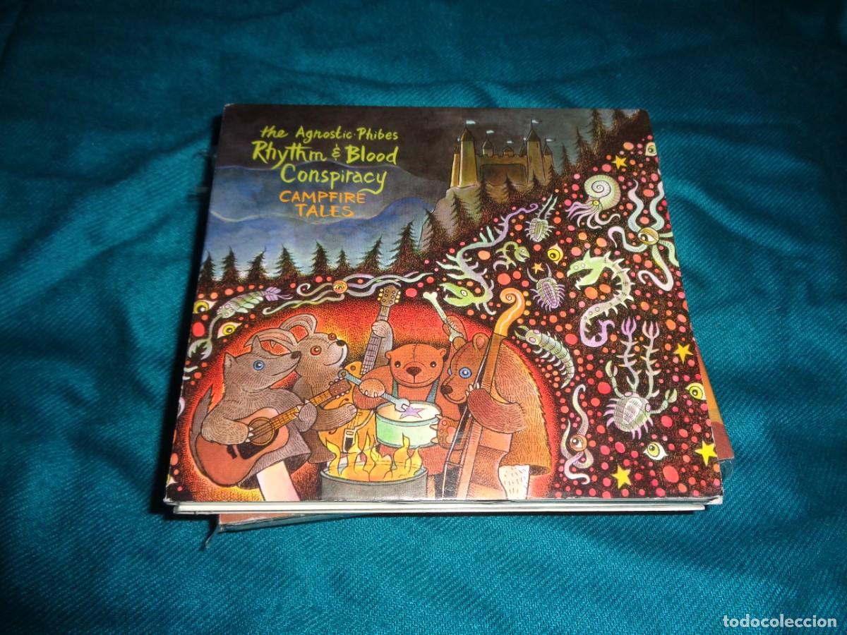 CD di Musica: AGNOSTIC-PHIBES RHYTHM & BLOOD CONSPIRACY. CAMPFIRE TALES . CD ALBUM GATEFOLD. IMPECABLE(#)