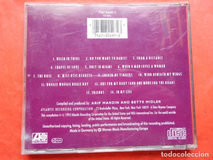 CDs de m&uacute;sica: BETTE MIDLER THE EXPERIENCE DIVINE - Foto 2