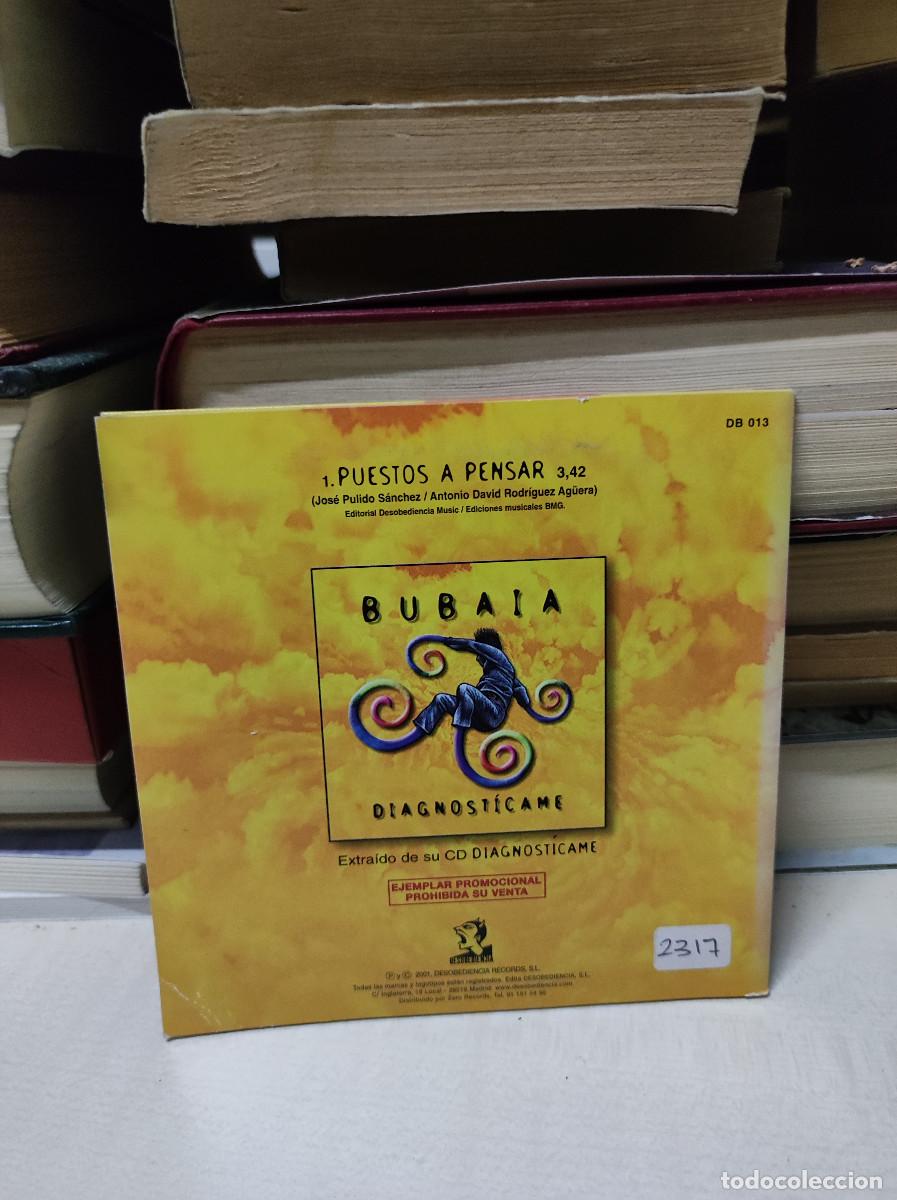 CDs de m&uacute;sica: Bubaia &ndash; Puestos A Pensar - Foto 2