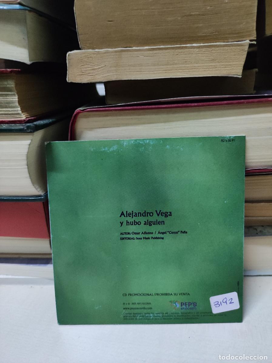 CDs de m&uacute;sica: Alejandro Vega &ndash; Y Hubo Alguien - Foto 2