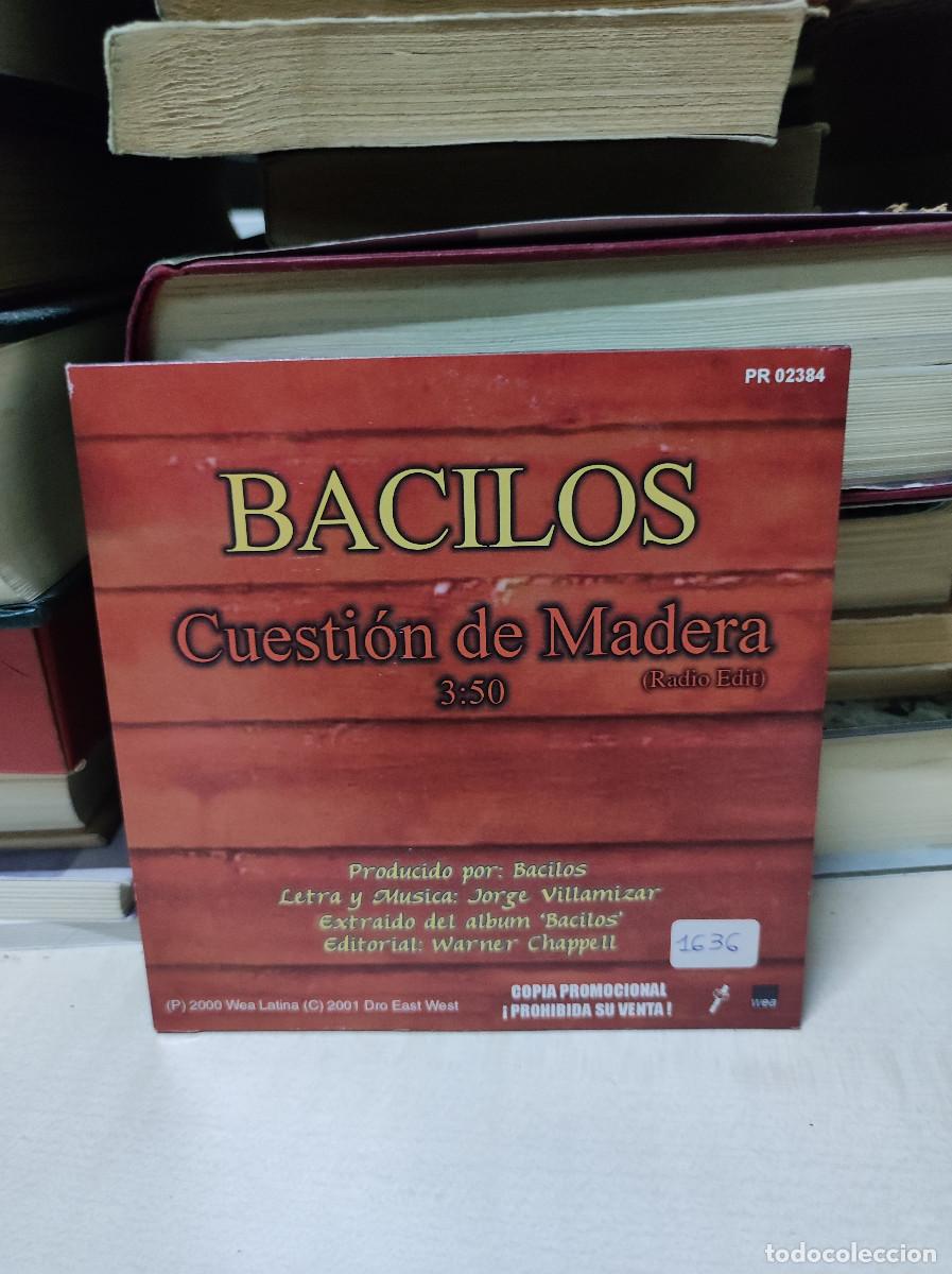 CDs de m&uacute;sica: Bacilos &ndash; Cuesti&oacute;n De Madera - Foto 2