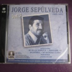 CDs de Musique: JORGE SEPULVEDA - VOL 3 1951/52 - DOBLE CD GARDENIA - 30 TEMAS, MELODICA BOLERO, FOX, ETC. Lote 370305606