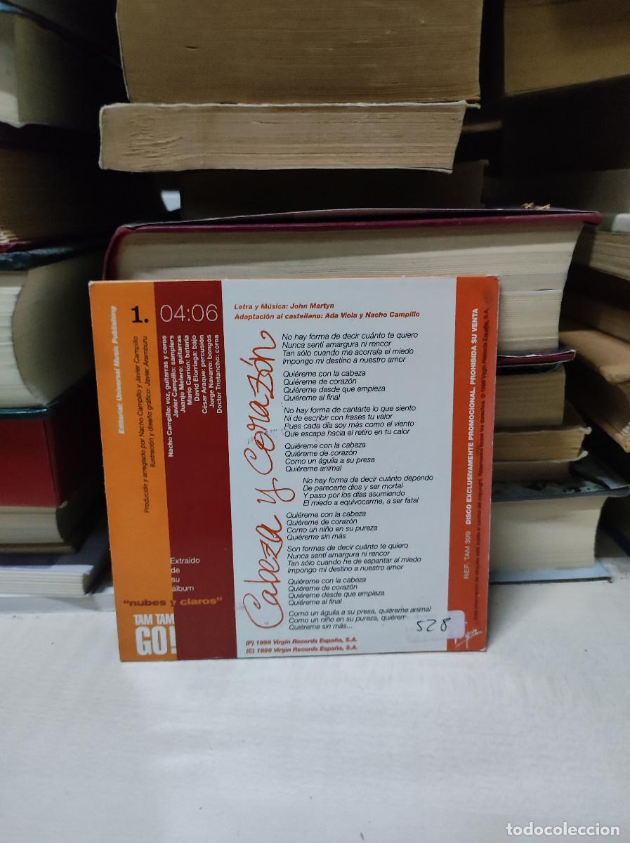 CDs de m&uacute;sica: Tam Tam Go! &ndash; Cabeza Y Coraz&oacute;n - Foto 2