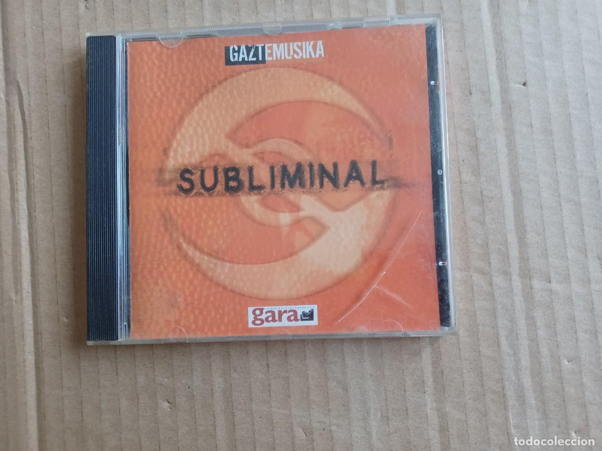 CDs de m&uacute;sica: SUBLIMINAL - SUBLIMINAL CD GAZTEMUSIKA - Foto 1