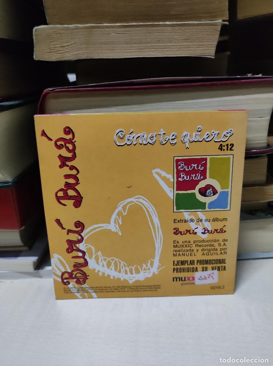 CDs de m&uacute;sica: Bur&iacute; Bur&aacute; &ndash; C&oacute;mo Te Quiero - Foto 2