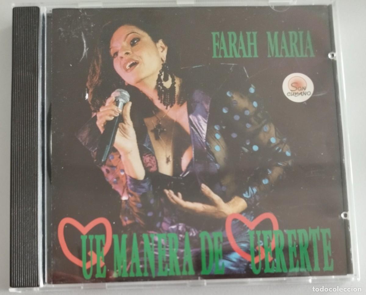 CDs de m&uacute;sica: FARAH MARIA - QUE MANERA DE QUERERTE - Foto 1