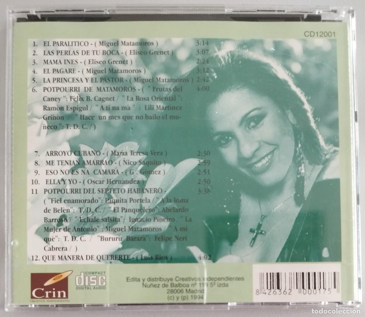 CDs de m&uacute;sica: FARAH MARIA - QUE MANERA DE QUERERTE - Foto 2
