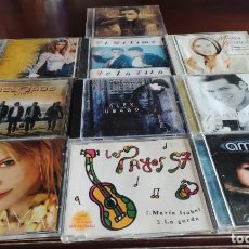 CDs de Música: LOTE 10 CD.S - EL ULTIMO LA FILA - MELOCOS - MONICA NARANJO - ALEJANDRO SANZ - AMARAL Y OTROS. Lote 370402661