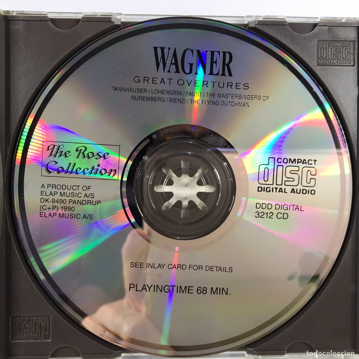 CDs de m&uacute;sica: Wagner ● Great Overtures ● CD, Compilation - Sweden 1990 - Foto 2