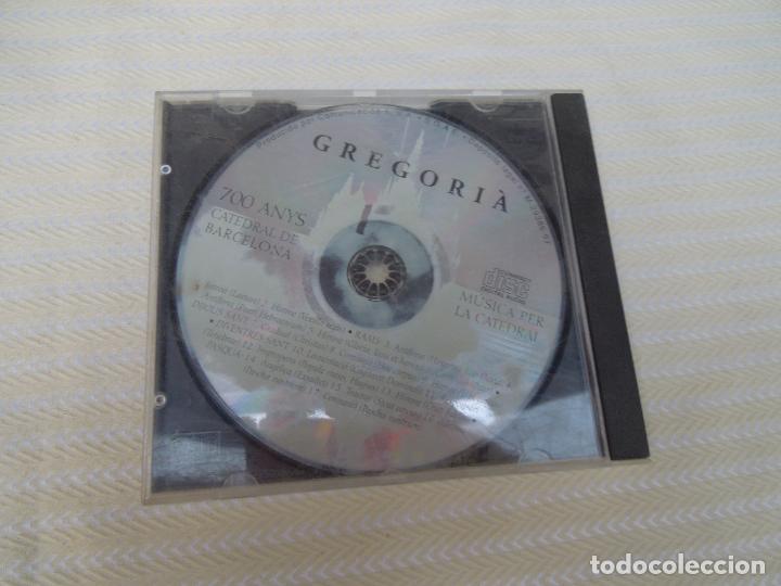 Musik-CDs: GREGORIA - 700 ANYS MUSICA PER LA CATEDRAL - CD CATEDRAL DE BARCELONA