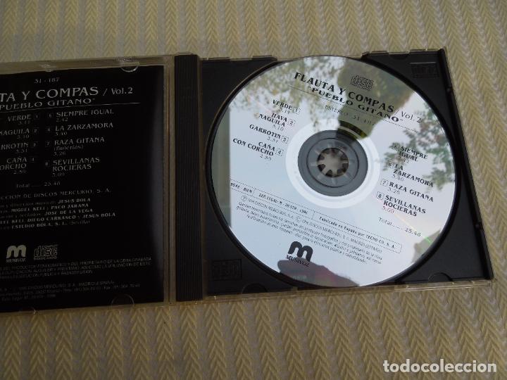 CDs de m&uacute;sica: FLAUTA Y COMPAS - PUEBLO GITANO - VOL 2 CD - Foto 3