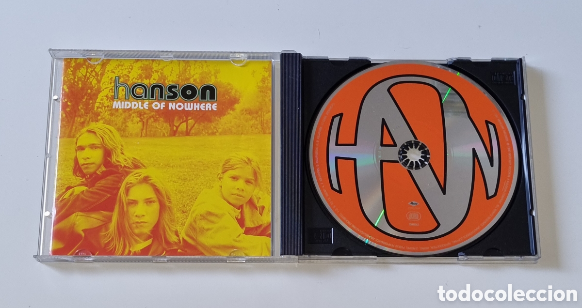 CDs de m&uacute;sica: HANSON / CD / MIDDLE OF NOWHERE - Foto 2