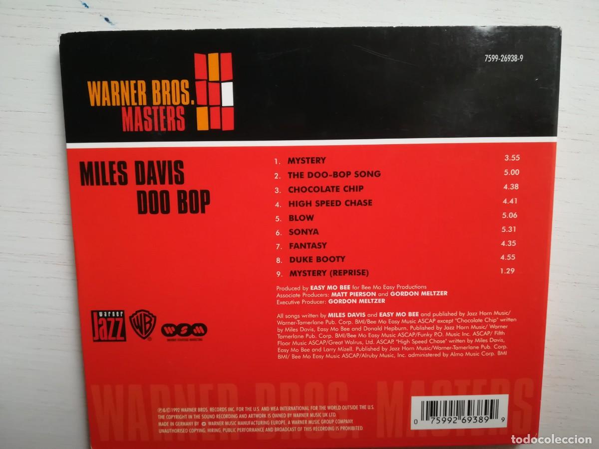 CDs de m&uacute;sica: Miles Davis, Doo-bop. CD - Foto 2