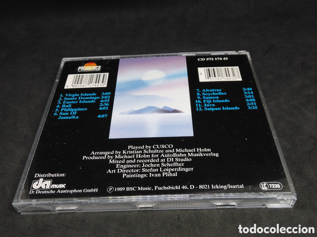 CDs de m&uacute;sica: CUSCO - VIRGIN ISLAND - CD - 1989 - DISCO VERIFICADO - Foto 2