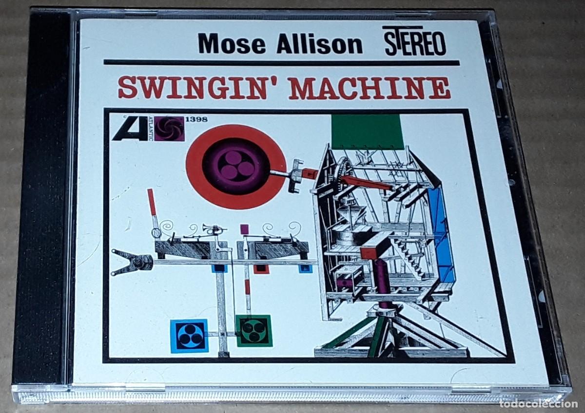 CDs de m&uacute;sica: CD - MOSE ALLISON - SWINGN MACHINE - Foto 1