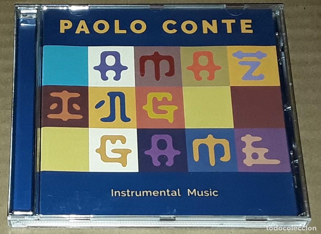 CDs de m&uacute;sica: CD - PAOLO CONTE - AMAZING GAME - Foto 1