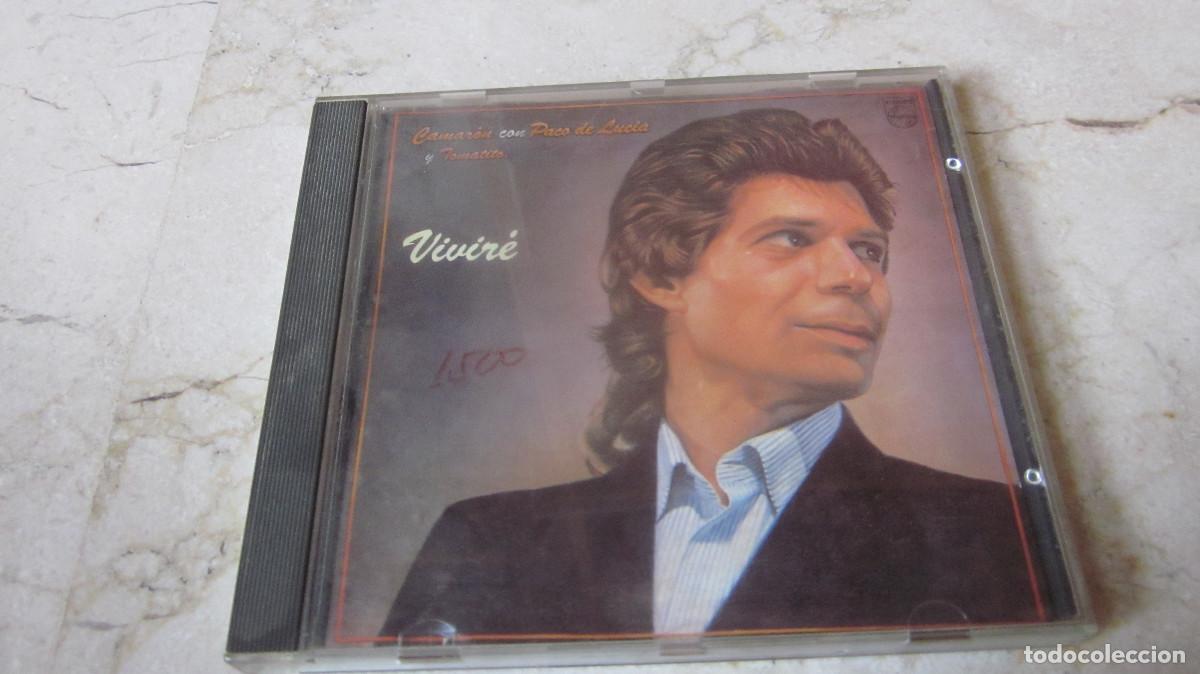 CDs de m&uacute;sica: CAMARON - VIVIRE CD - PHILIPS 1993 - Foto 1