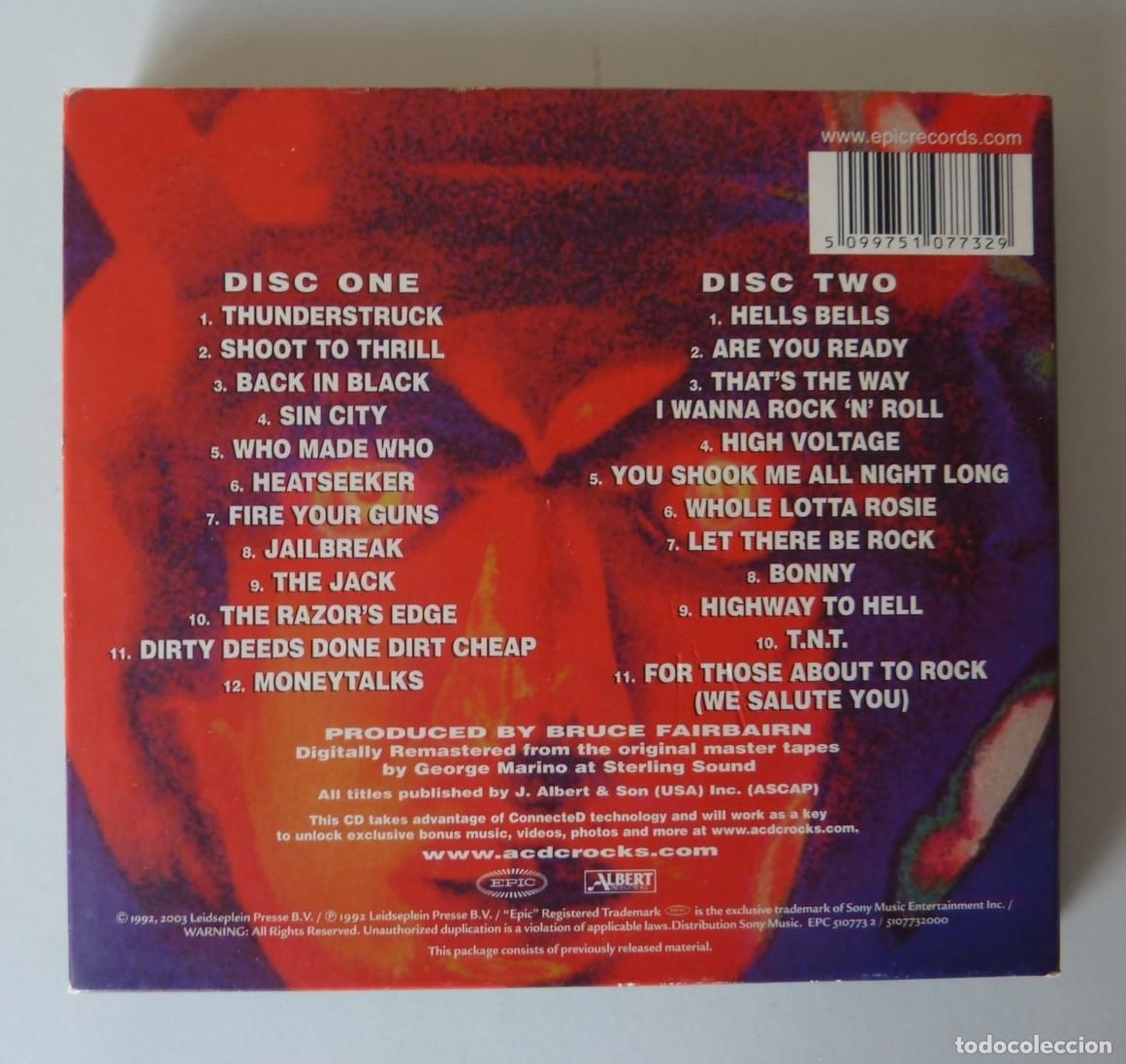 CDs de m&uacute;sica: AC/DC // LIVE // 2CD // 2003 // CD - Foto 4