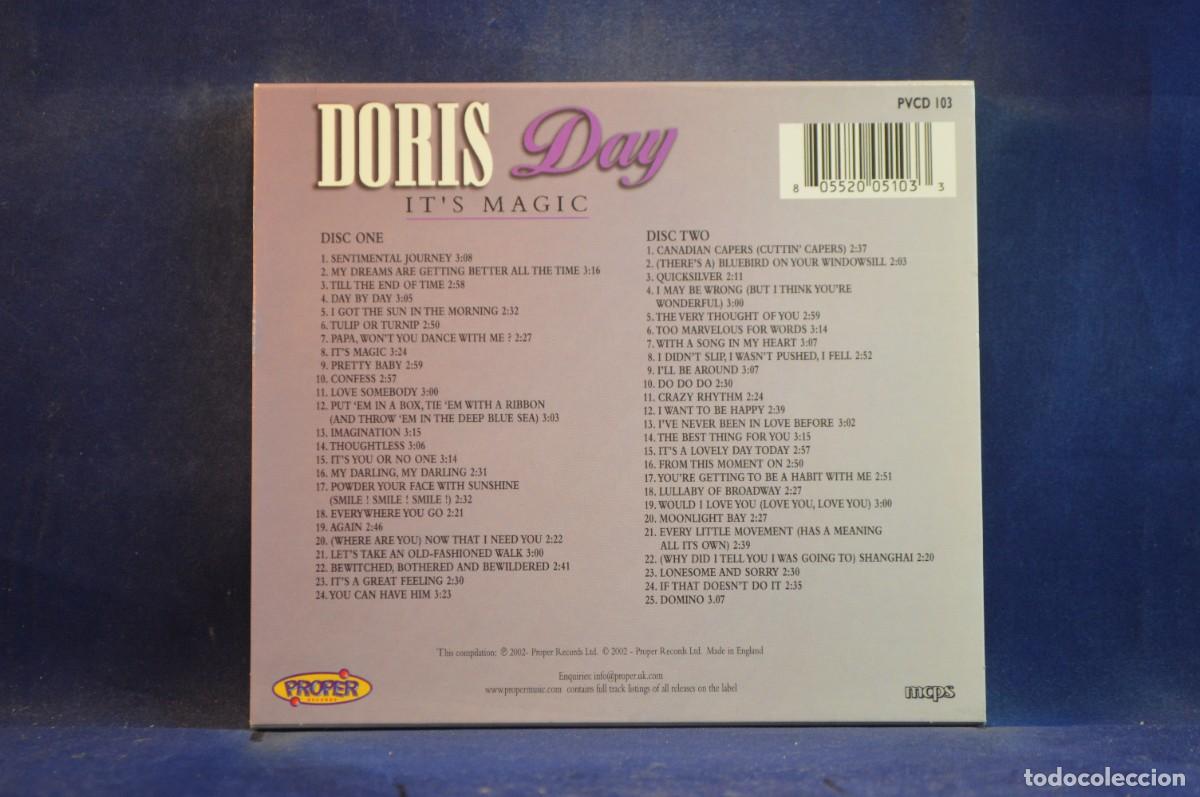 CDs de m&uacute;sica: DORIS DAY - ITS MAGIC - 2 CD - Foto 2