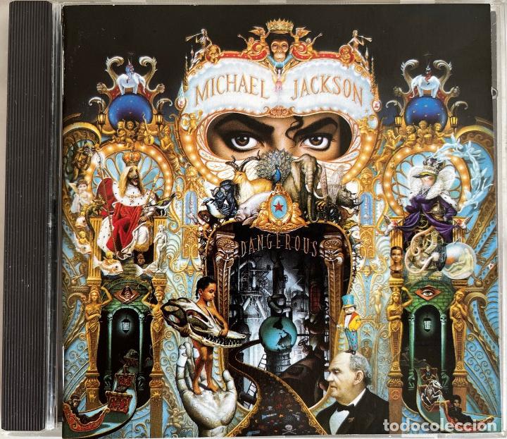 CDs de m&uacute;sica: MIHAEL JACKSON DANGEROUS, CD EPIC A&Ntilde;O 1991 - Foto 1