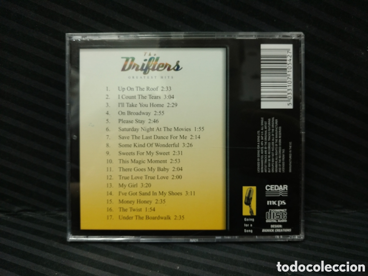 CDs de m&uacute;sica: The Drifters - Greatest Hits (CD, Comp) - Foto 2
