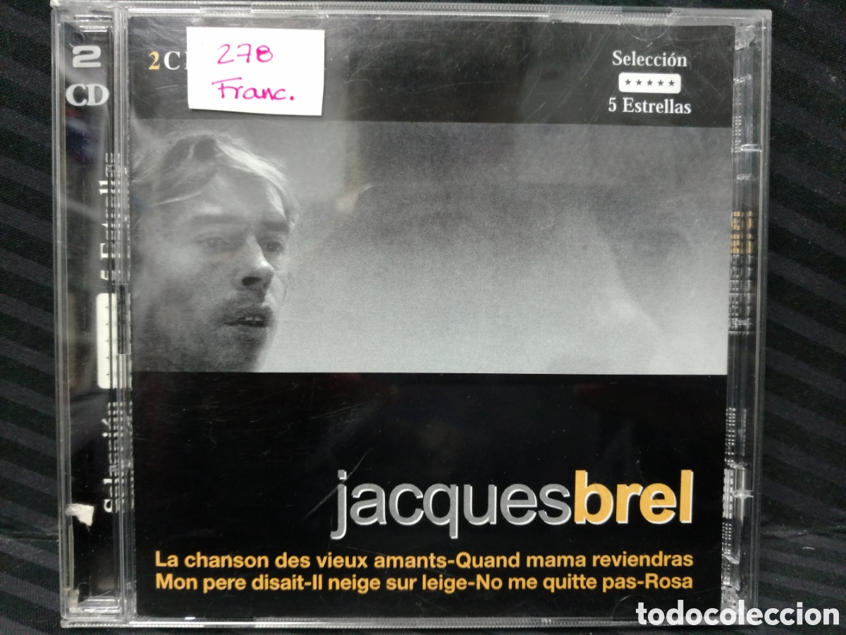 CDs de m&uacute;sica: Jacques Brel - Jacques Brel (2xCD, Comp, Smplr) - Foto 1