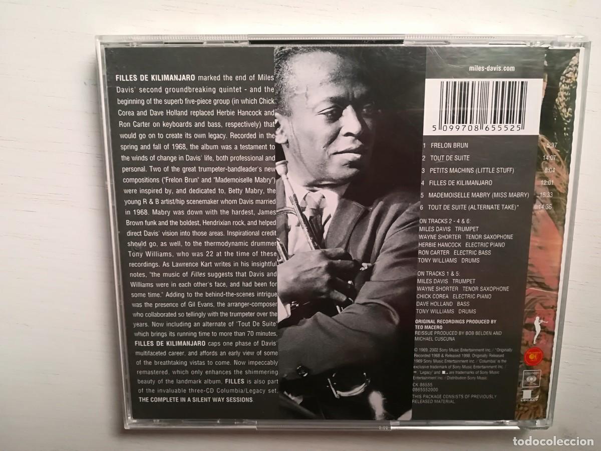 CDs de m&uacute;sica: Miles Davis. Filles de Kilimanjaro. CD - Foto 2