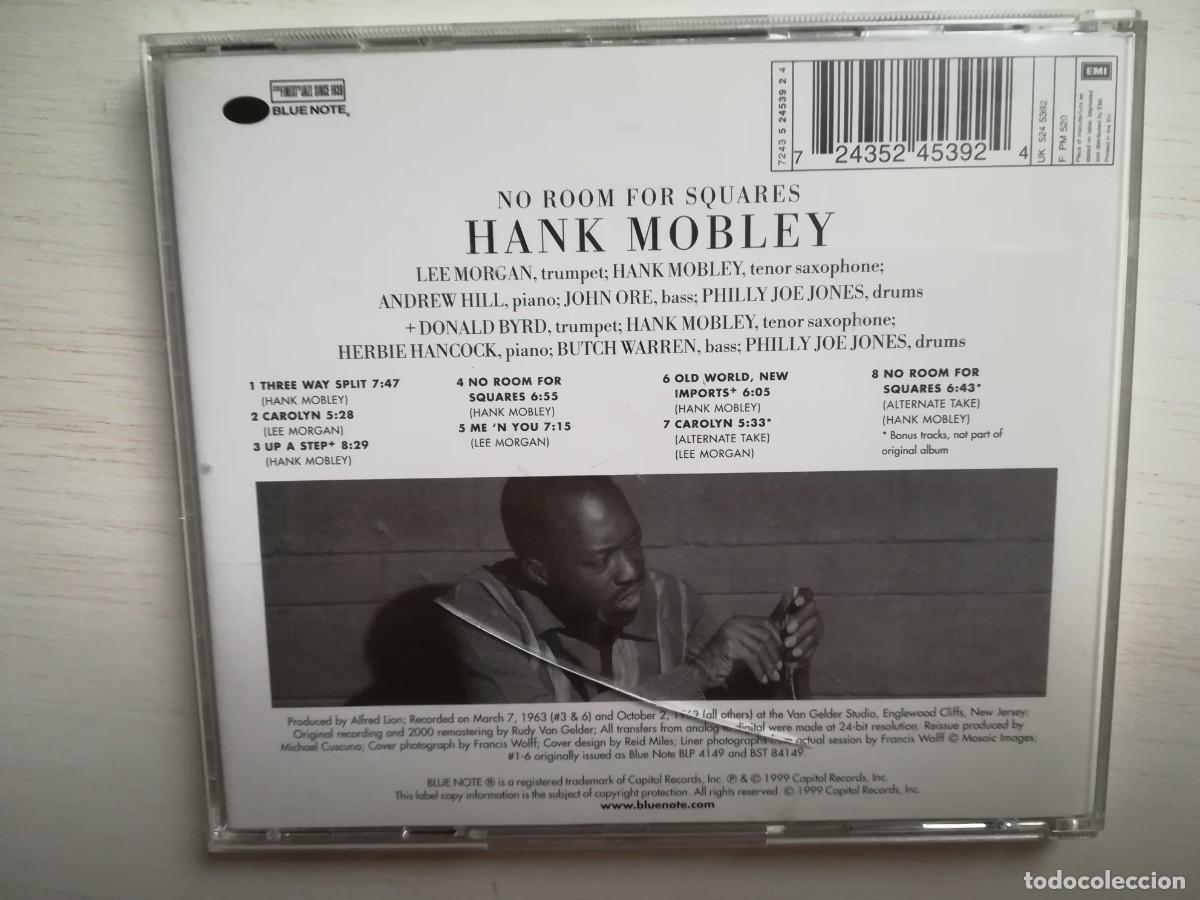 CDs de m&uacute;sica: Hank Mobley. No room for squares. CD - Foto 2