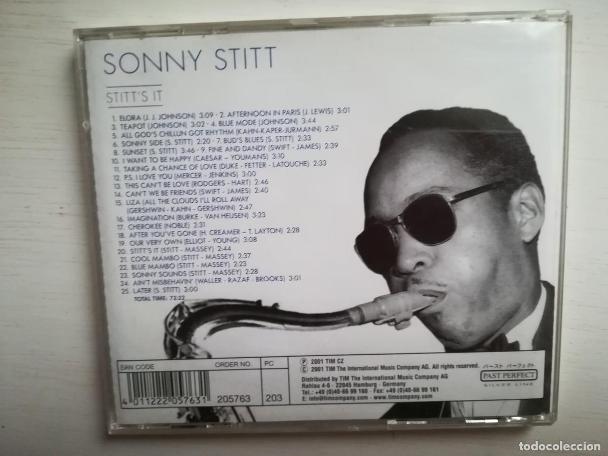 CDs de m&uacute;sica: Sonny Stitt. Stitt&acute;s it. CD - Foto 3