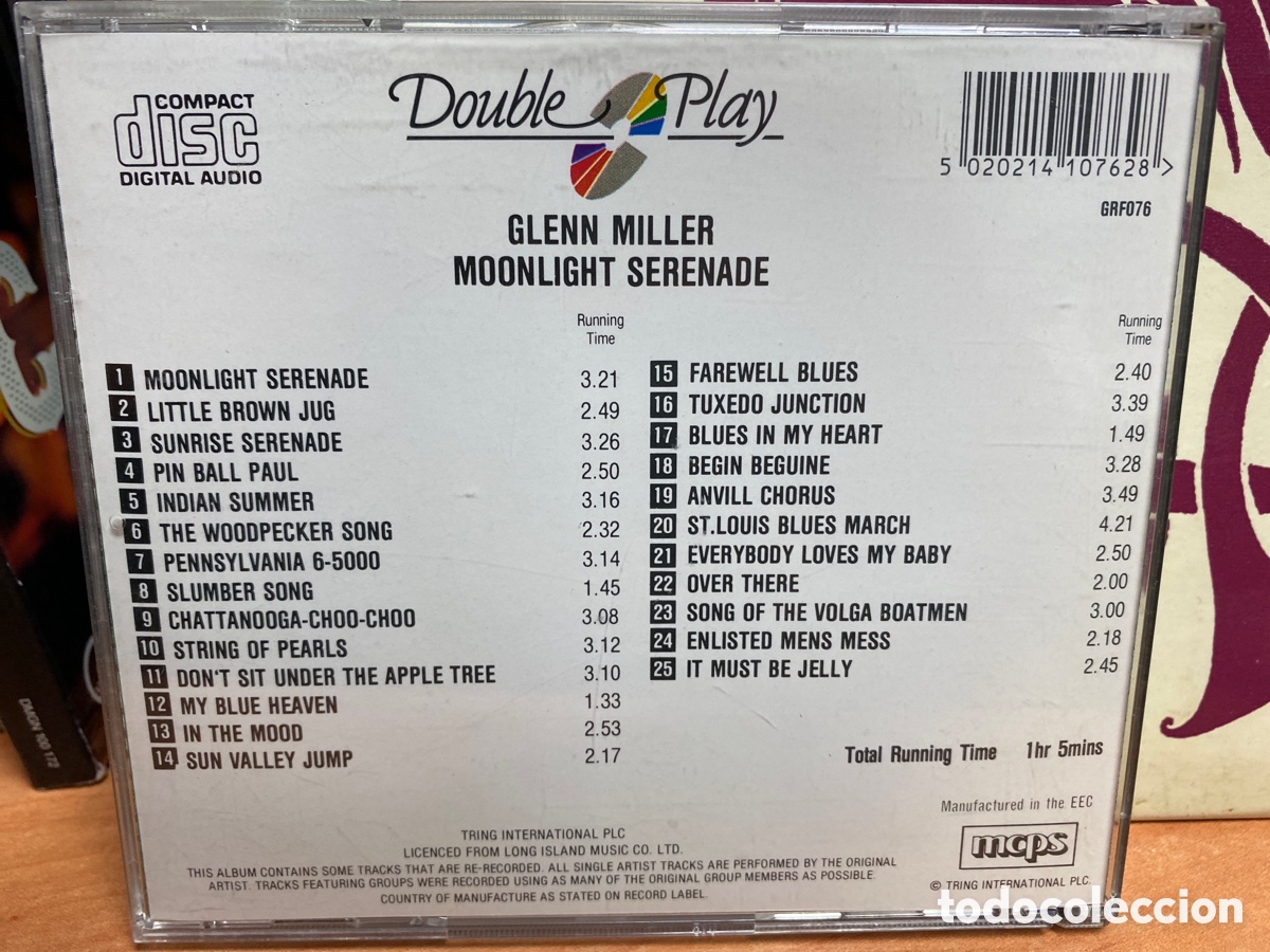 CDs de m&uacute;sica: Glenn Miller - Moonlight Serenade (CD, Comp) - Foto 2