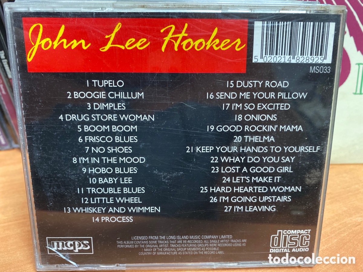 CDs de m&uacute;sica: John Lee Hooker - 27 Fabulous Tracks - Volume 33 (CD, Comp) - Foto 2