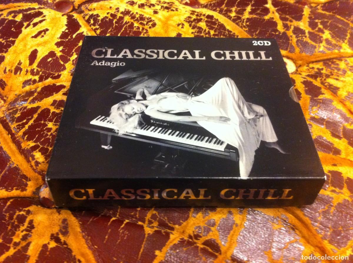 CDs de m&uacute;sica: CD (DOBLE) CLASSICAL CHILL. ADAGIO. 2004 - Foto 1
